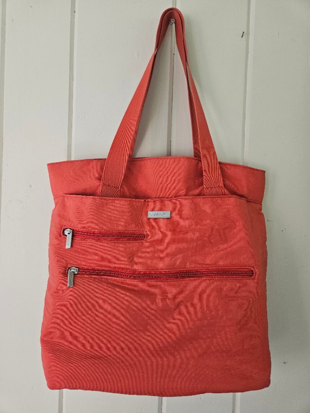 Baggallini Travel Tote Handbag in Orange